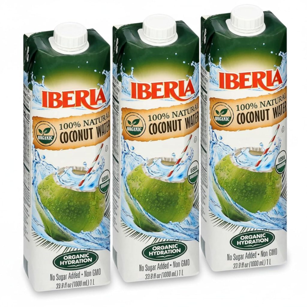 Best Coconut Water – Iberia 100% Pure Organic Coconut Water Review