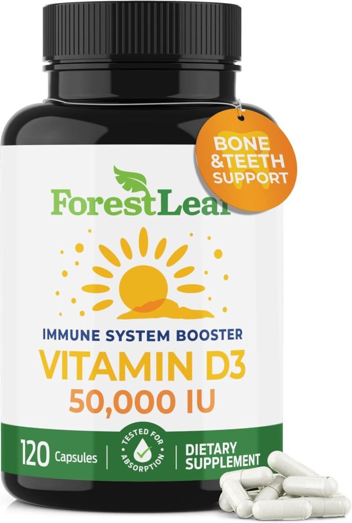 Best Vitamin D Supplement – ForestLeaf Vitamin D3 50,000 IU Review