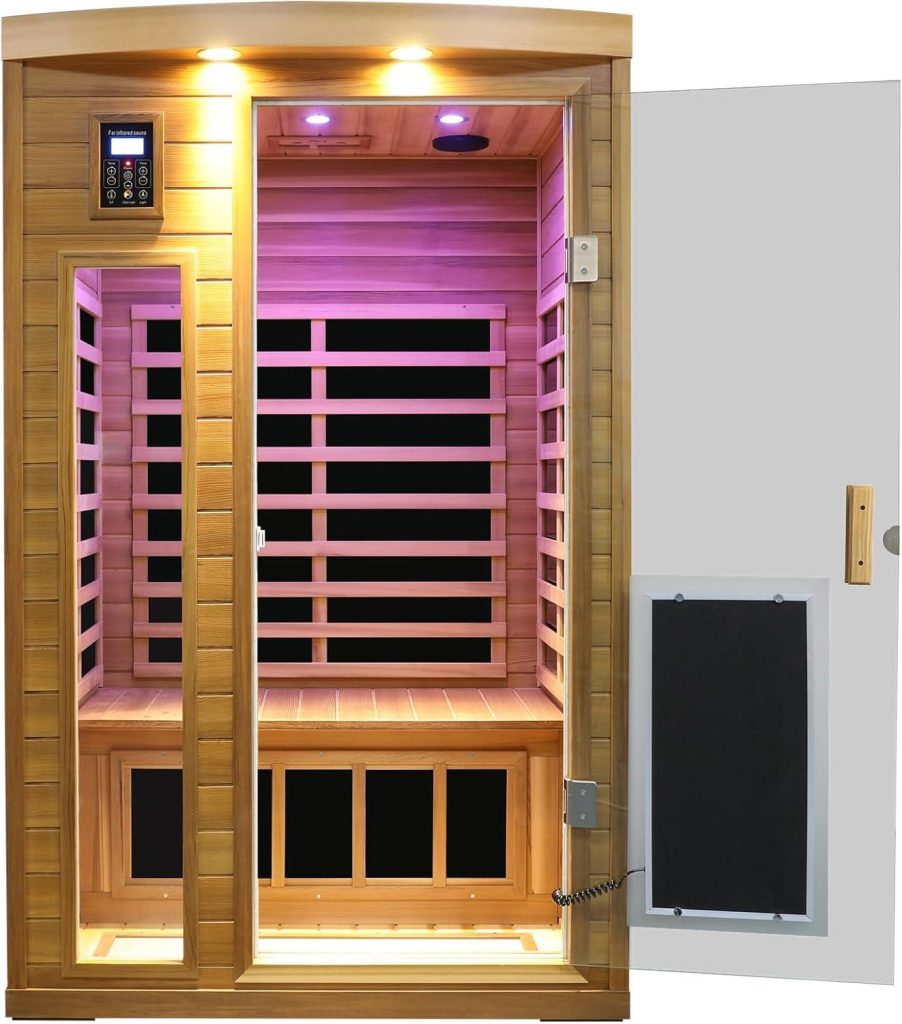 Best Home Sauna – Kanlanth 2 Person Low EMF Infrared Sauna Review