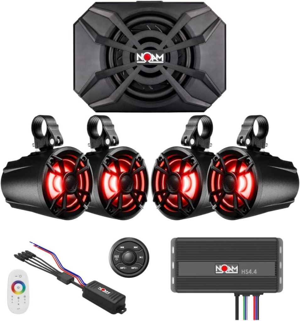 Best UTV Stereo System – NOAM NUTV5-S QUAD Review