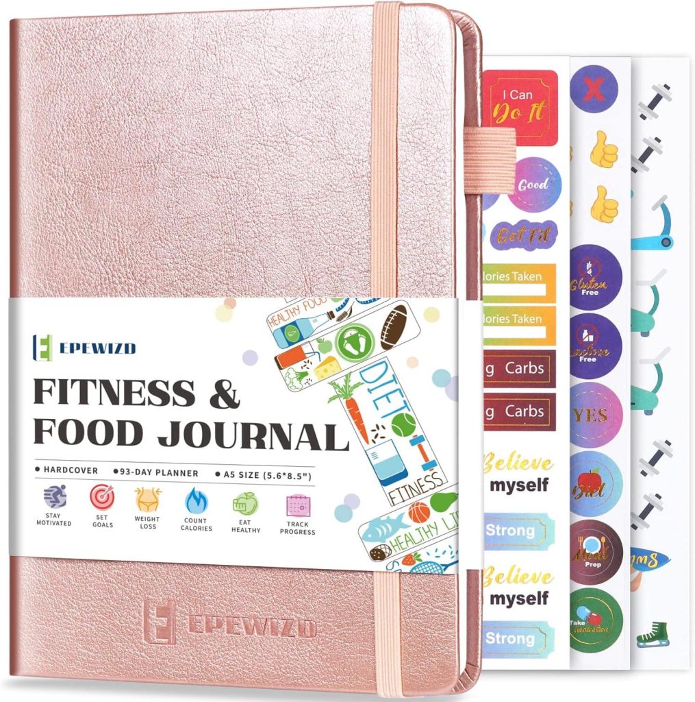 Best Fitness Journal – EPEWIZD Food and Fitness Planner Review