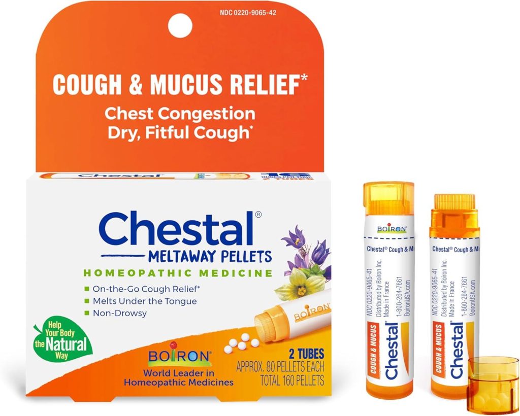 Best Cough Relief – Boiron Chestal Pellets for Mucus and Throat Review