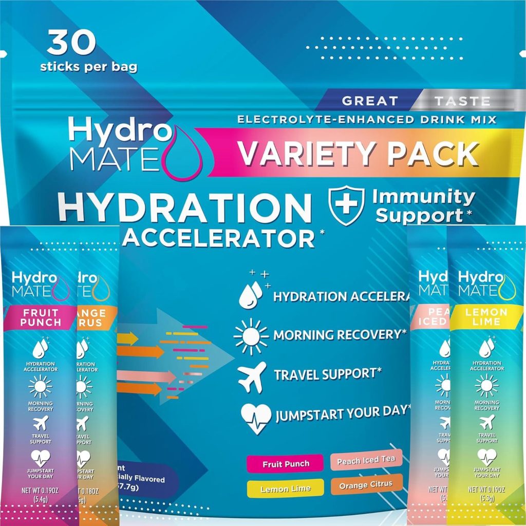 Best Hydration Pack – HydroMATE Electrolyte Powder Review