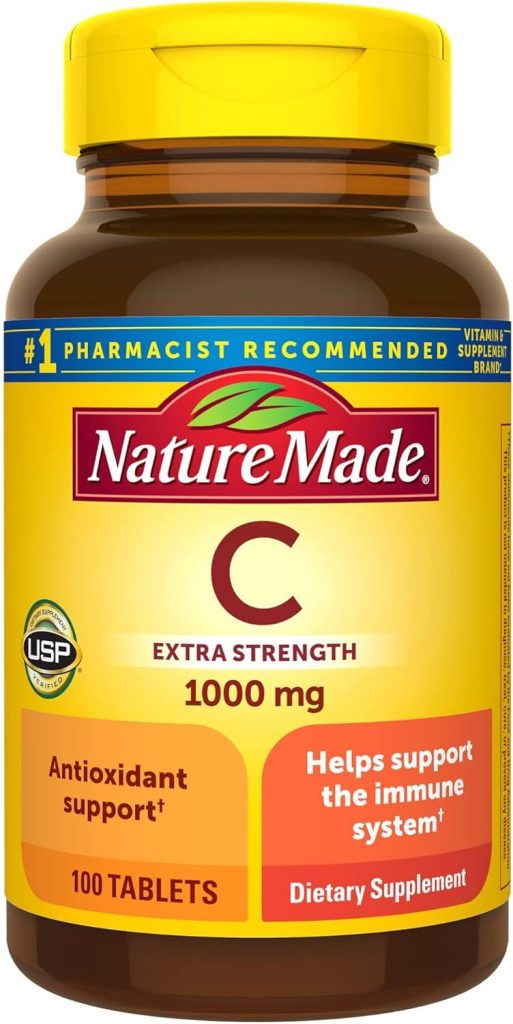 Best Immune Support – Nature Made Vitamin C 1000 mg Review