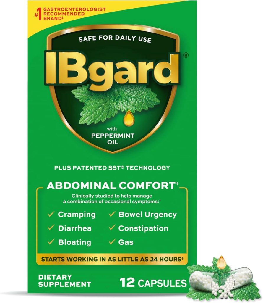 Best Gut Health Supplement – IBgard Peppermint Oil Capsules Review