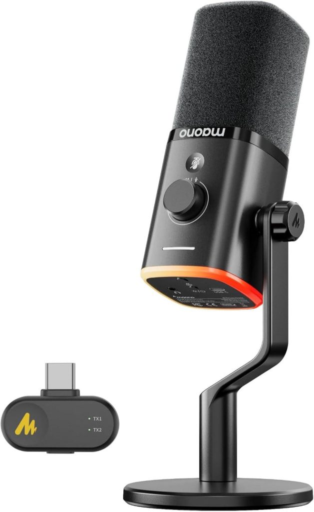 Best Electronics – MAONO PD100W Wireless USB Microphone Review