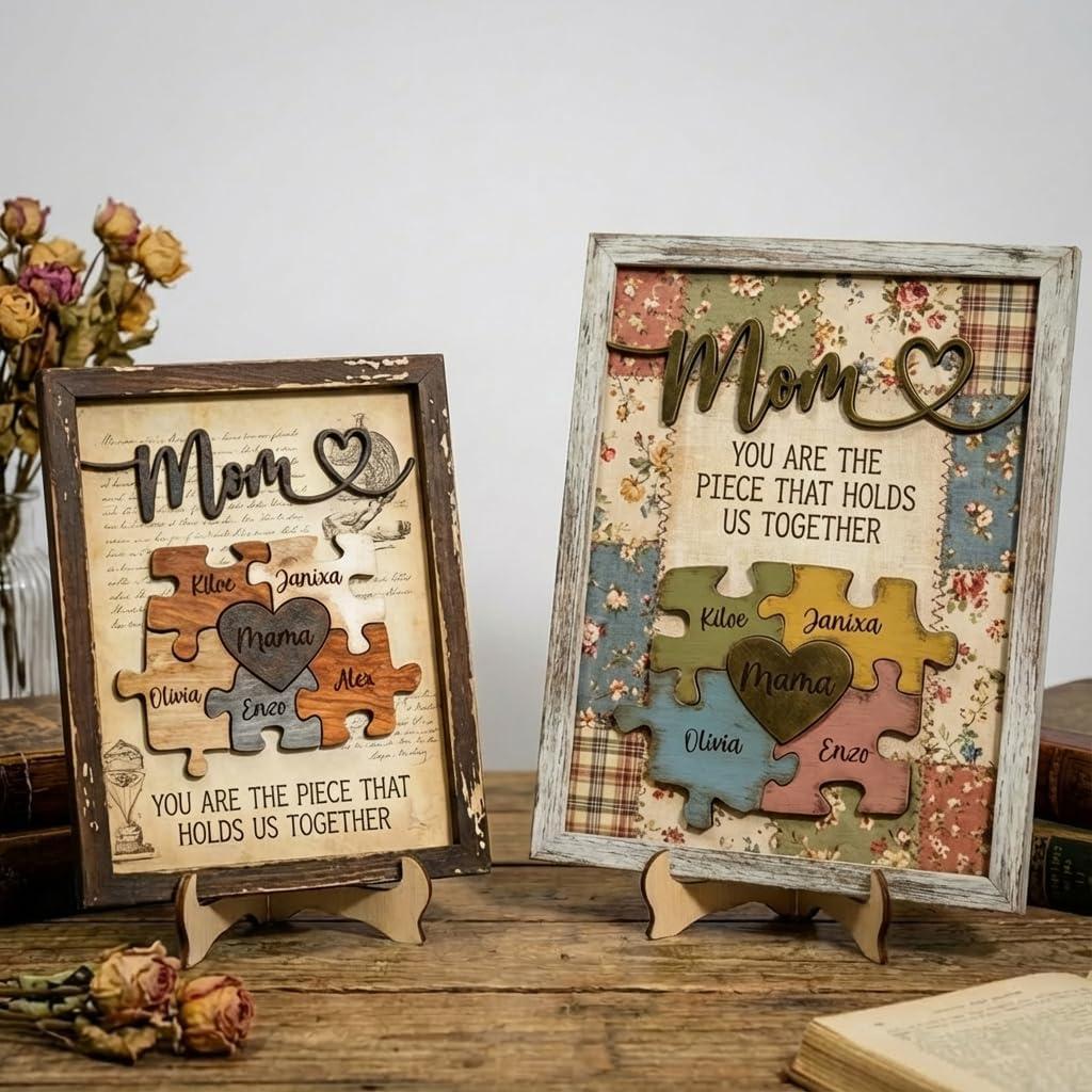 Best Home Decor – Personalized Mom Wooden Sign for Women Review