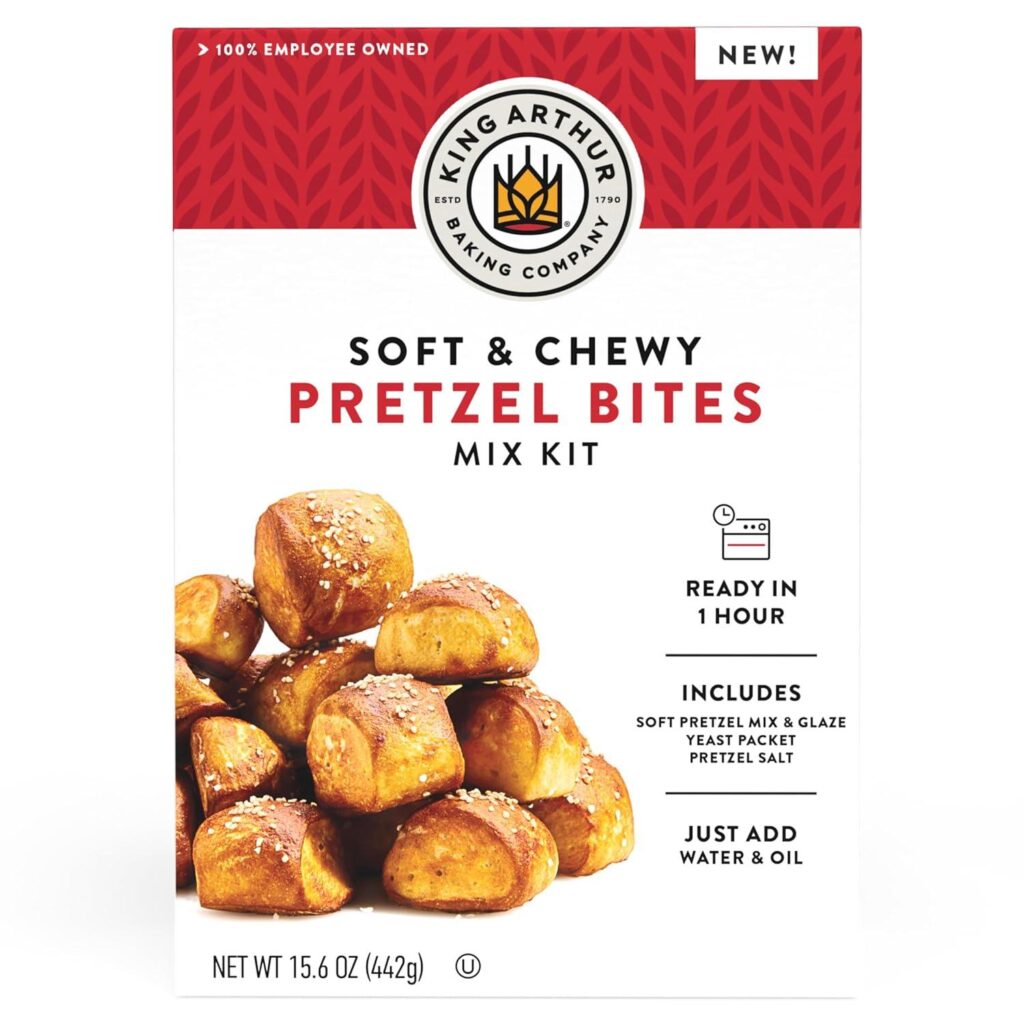 Best Baking Mix – King Arthur Soft & Chewy Pretzel Bites Review