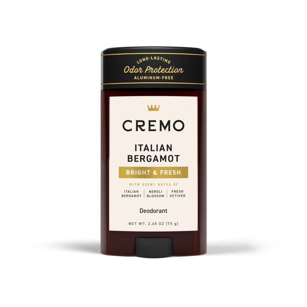 Best Deodorant – Cremo Italian Bergamot Aluminum Free Review