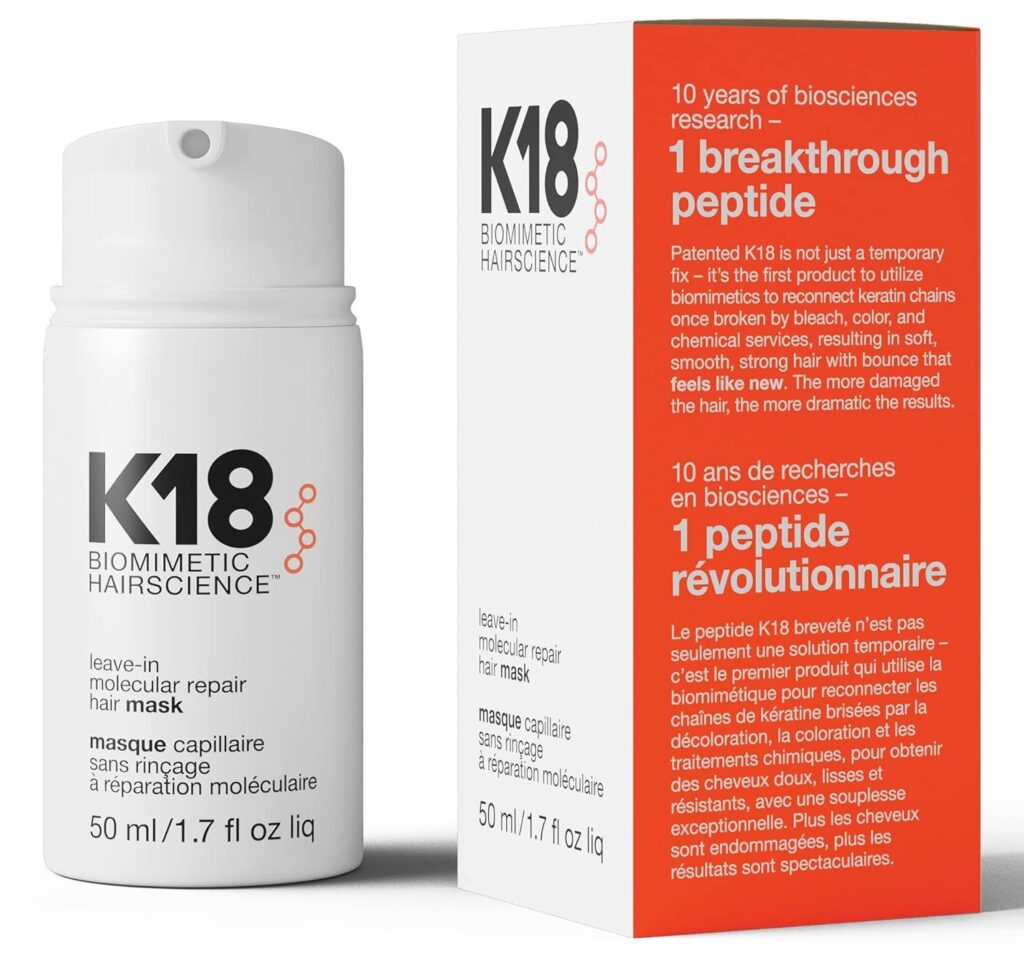 Best Hair Mask – K18 Leave-In Molecular Hair Mask Review