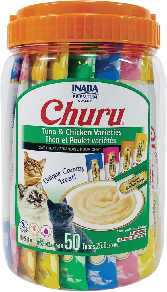 Best Cat Treats – INABA Churu Lickable Creamy Purée Review