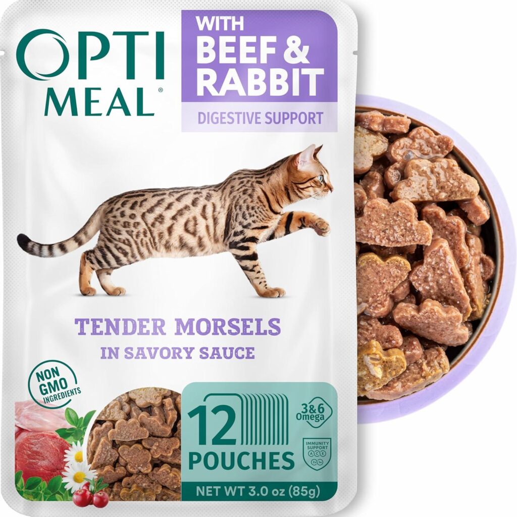 Best Cat Food Pouch – Optimeal Grain-Free Wet Food Review
