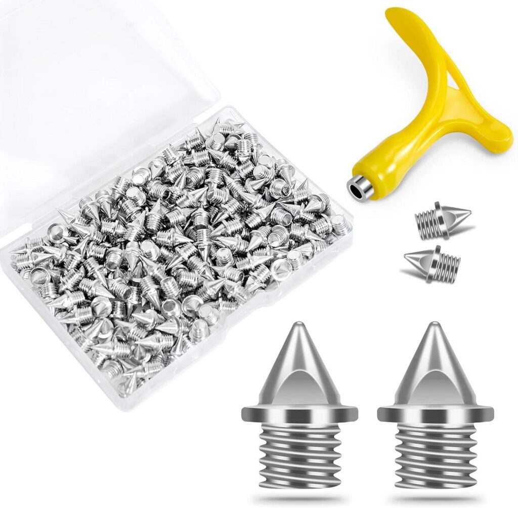 Best Track Spikes – YUNVI 3/16 Inch Pyramid Shoe Spikes Review