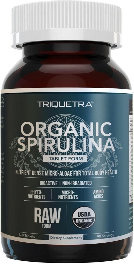 Best Food Supplement – Organic Spirulina Tablets (360 Tablets) Review
