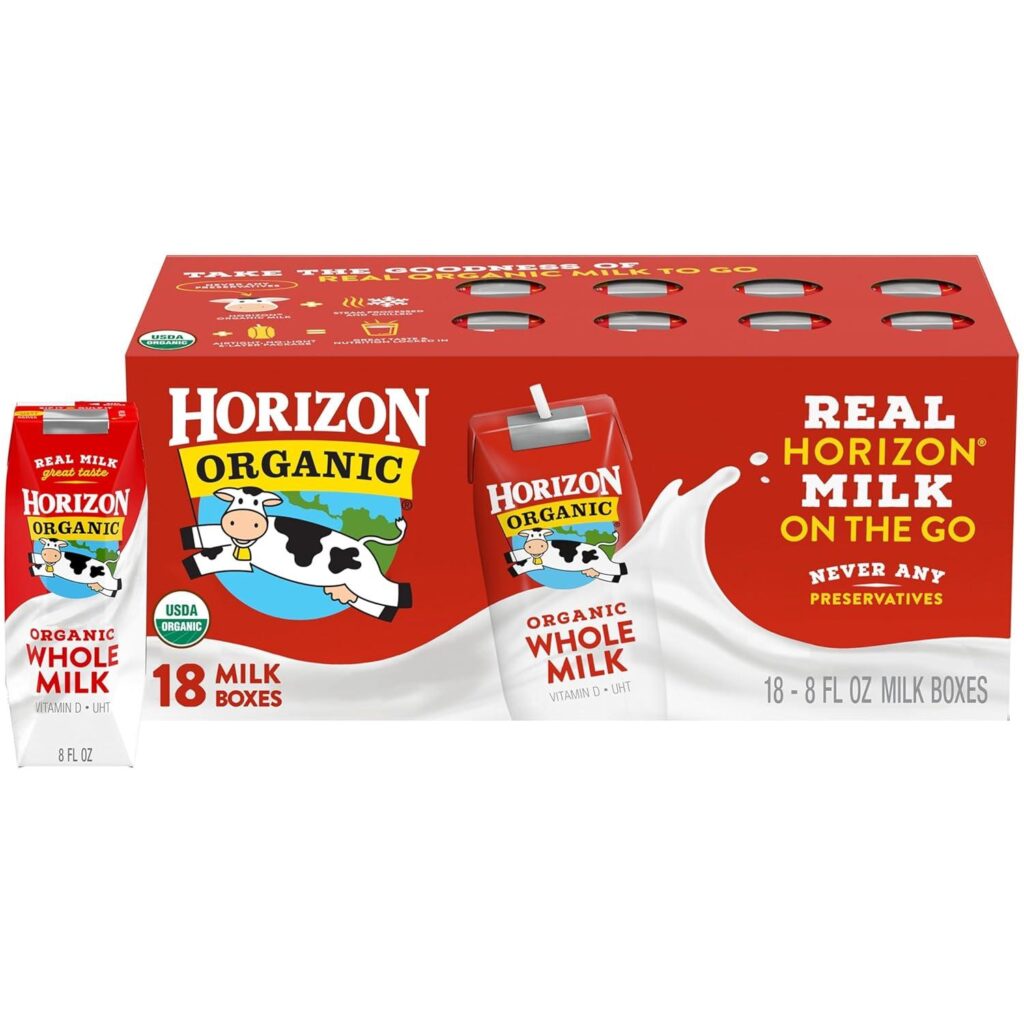 Best Organic Milk Boxes – Horizon Organic Shelf Stable Milk Review