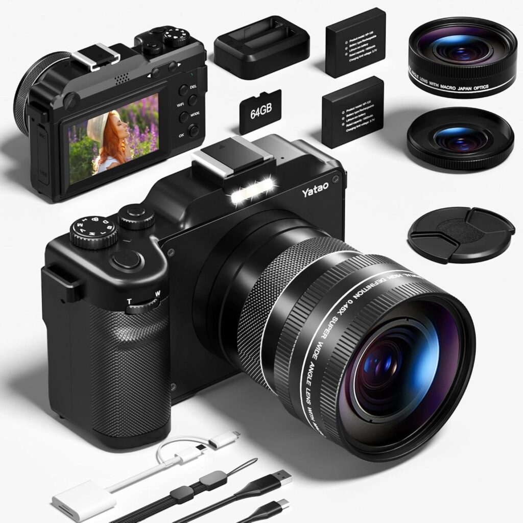 Best Digital Camera – Yatao 4K 5K 64MP Photography Kit Review