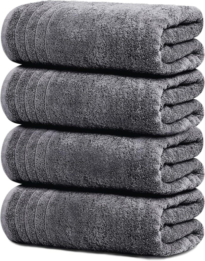 Best Bath Towels – Tens Towels Pack of 4 Extra Large 30 x 60 Review