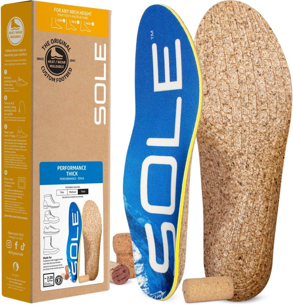 Best Insoles – SOLE Performance Thick Insoles for Arch Support Review