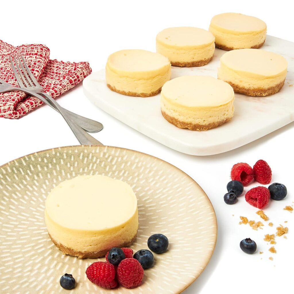 Best Dessert – David’s Cookies Cheesecakes – Creamy, Classic Bakery Dessert Perfect for Any Occasion – Great Gift Idea for Women, Men, and Kids for Delivery – New York Mini (6 pcs) Review