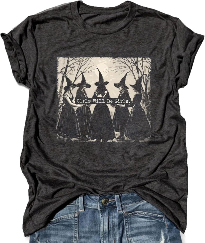 Best Casual Apparel – Basic Witch Halloween T Shirt Review