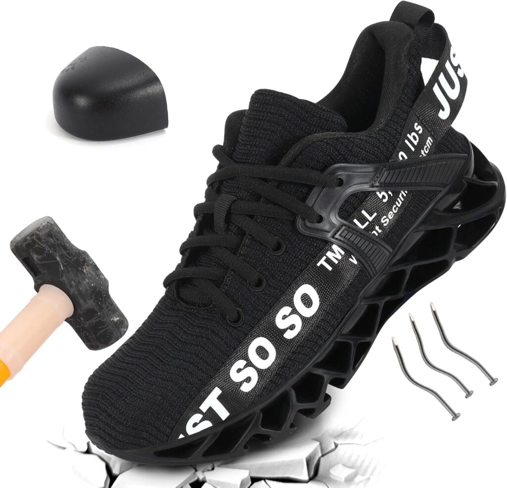 Best Work Safety Shoes – COKAFIL Steel Toe Sneakers Review