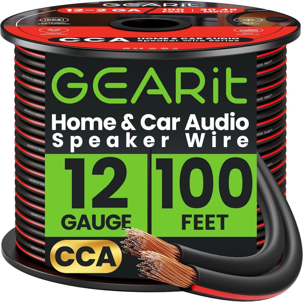 Best Speaker Wire – 12AWG Speaker Wire, GearIT Pro Series Review
