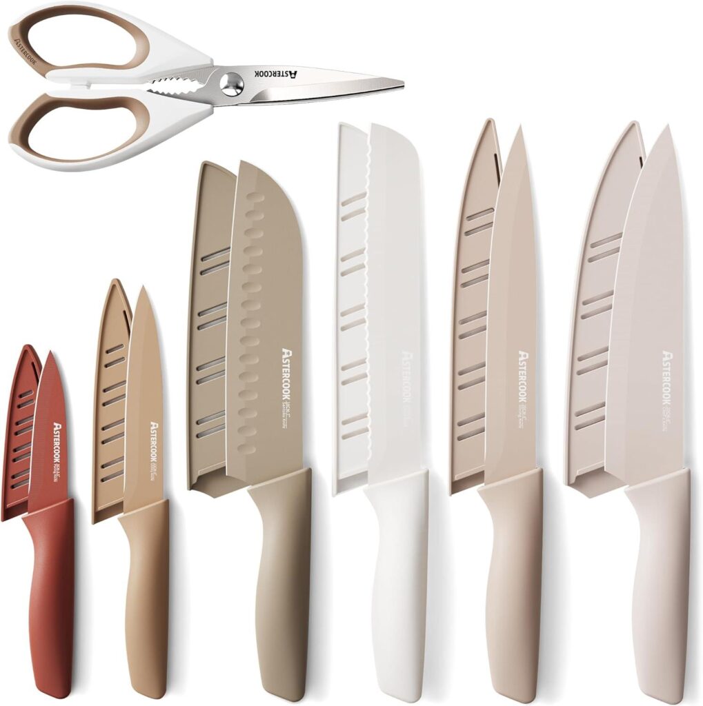 Best Kitchen Knives – Astercook Knife Set, 13-Piece Review