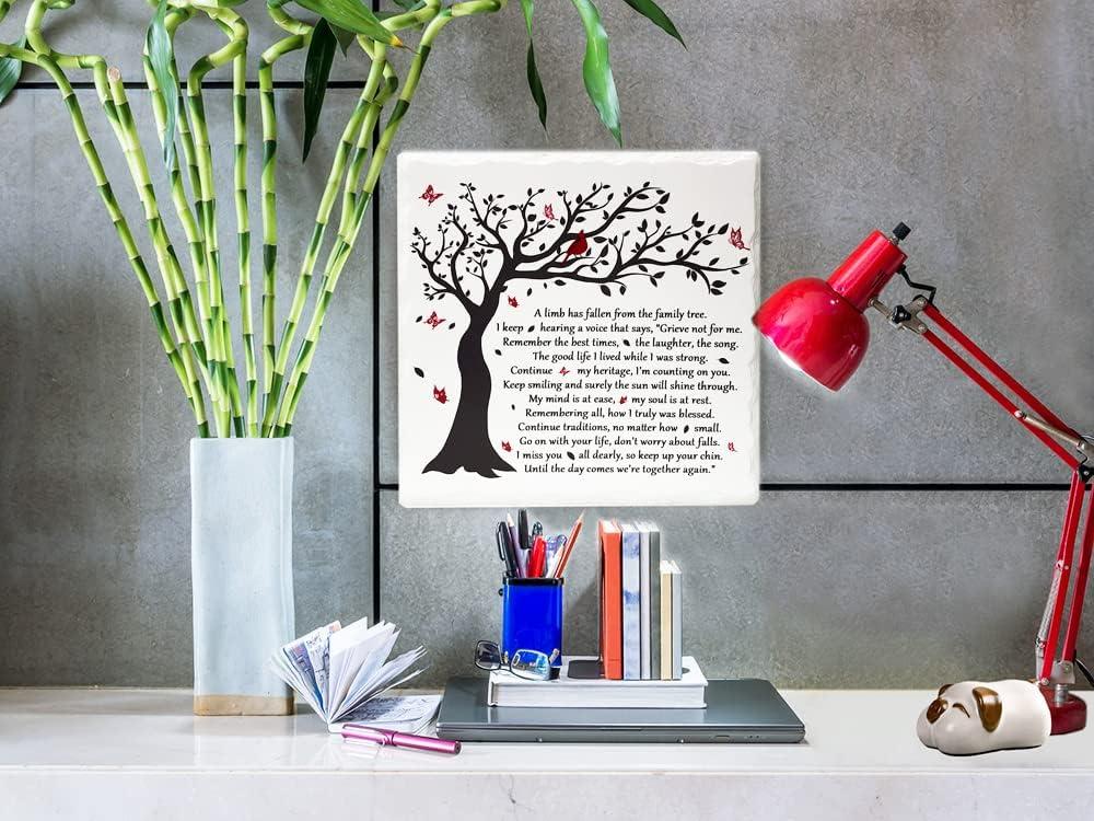 Best Wall Decor – A Limb Has Fallen from The Family Tree Sympathy Plaque Review