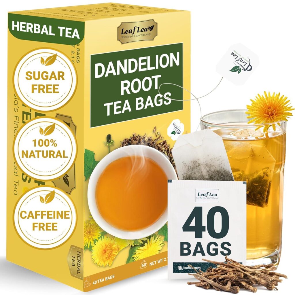 Best Herbal Tea – LeafLea 40 Dandelion Root Tea Bags Review
