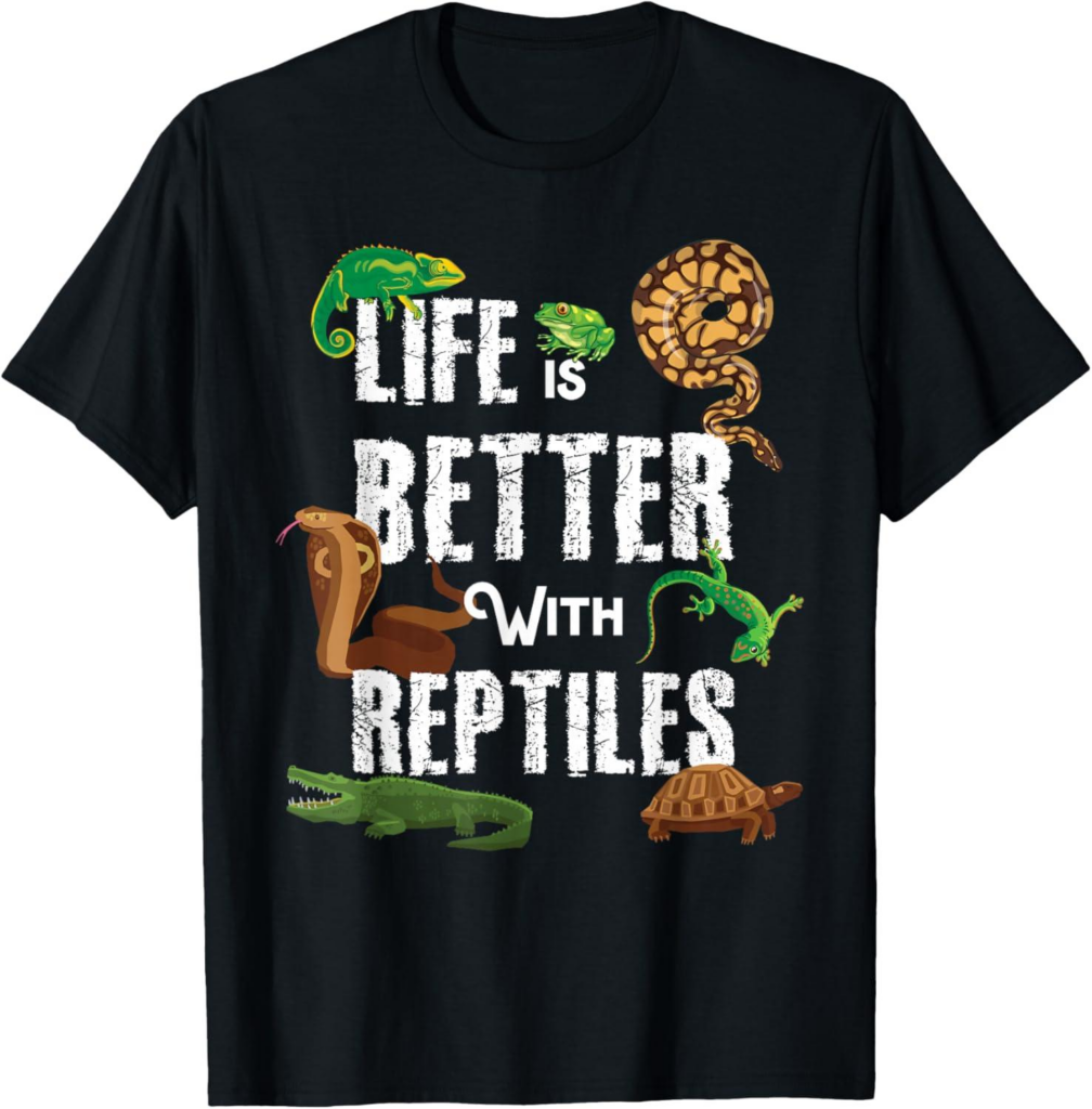 Best T-Shirt – Life is Better with Reptiles Lizard Pet Lover Review