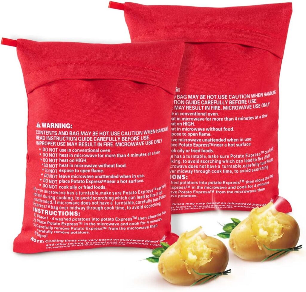 Best Microwave Accessory – OBTANIM 2 Pack Potato Bag Review
