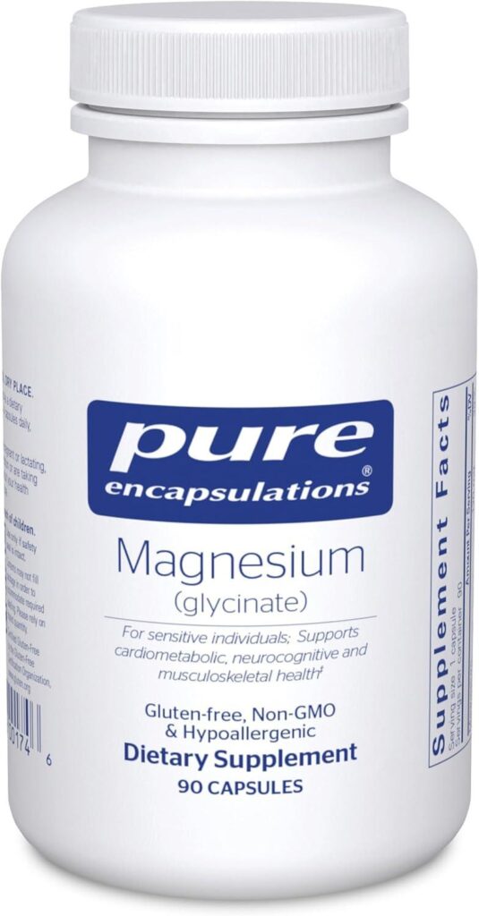 Best Supplement – Pure Encapsulations Magnesium (Glycinate) Review