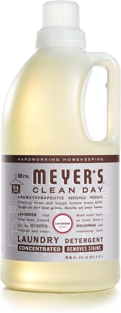 Best Liquid Laundry Detergent – MRS. MEYER’S Clean Day Review