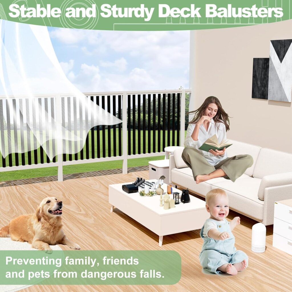 Best Deck Railing – 50 Pack 26″ Aluminum Balusters Review