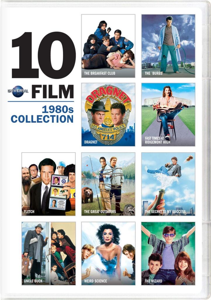 Best 1980s Movie Collection – Universal 10-Film DVD Review