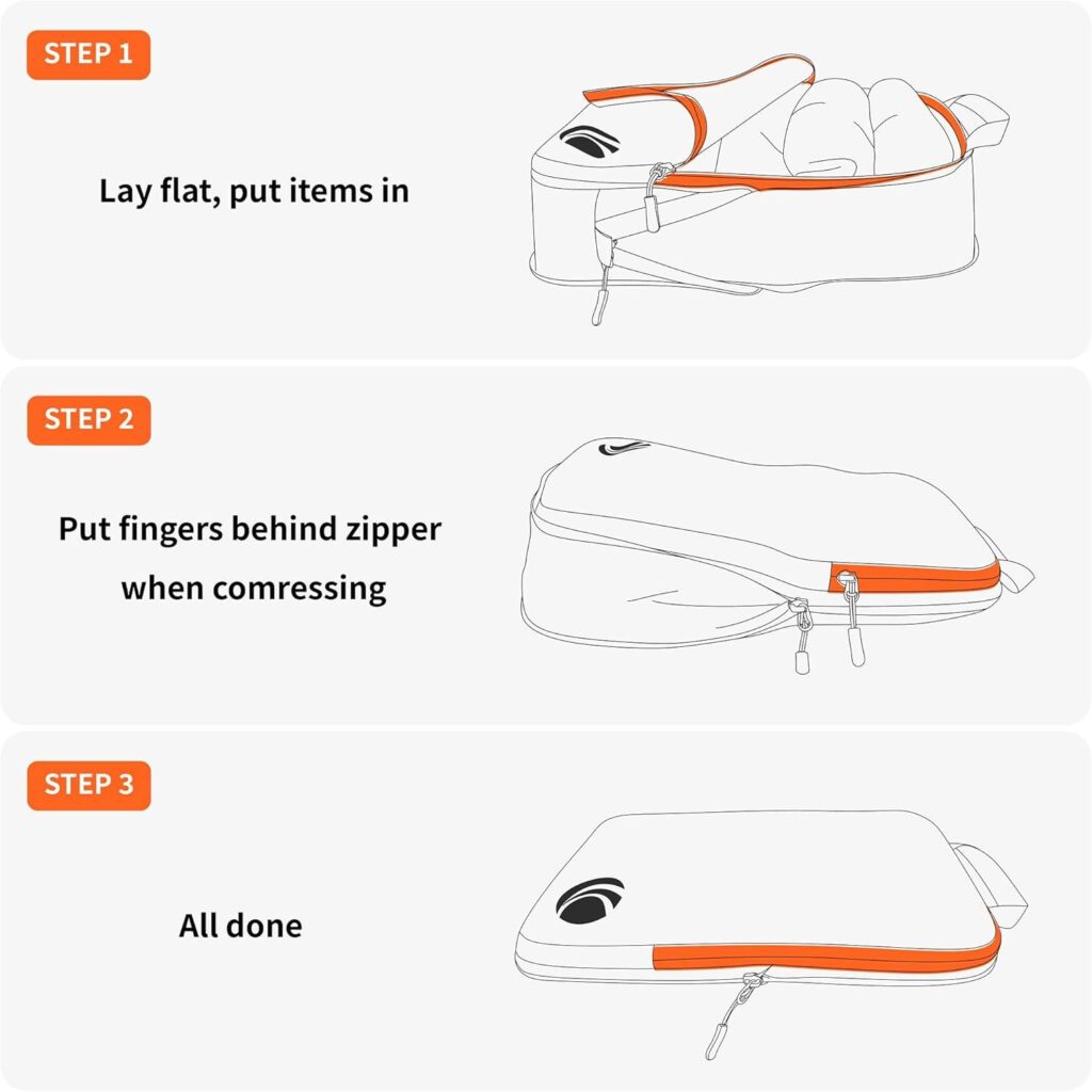 Best Travel Organizers – Cipway Compression Packing Cubes Set Review