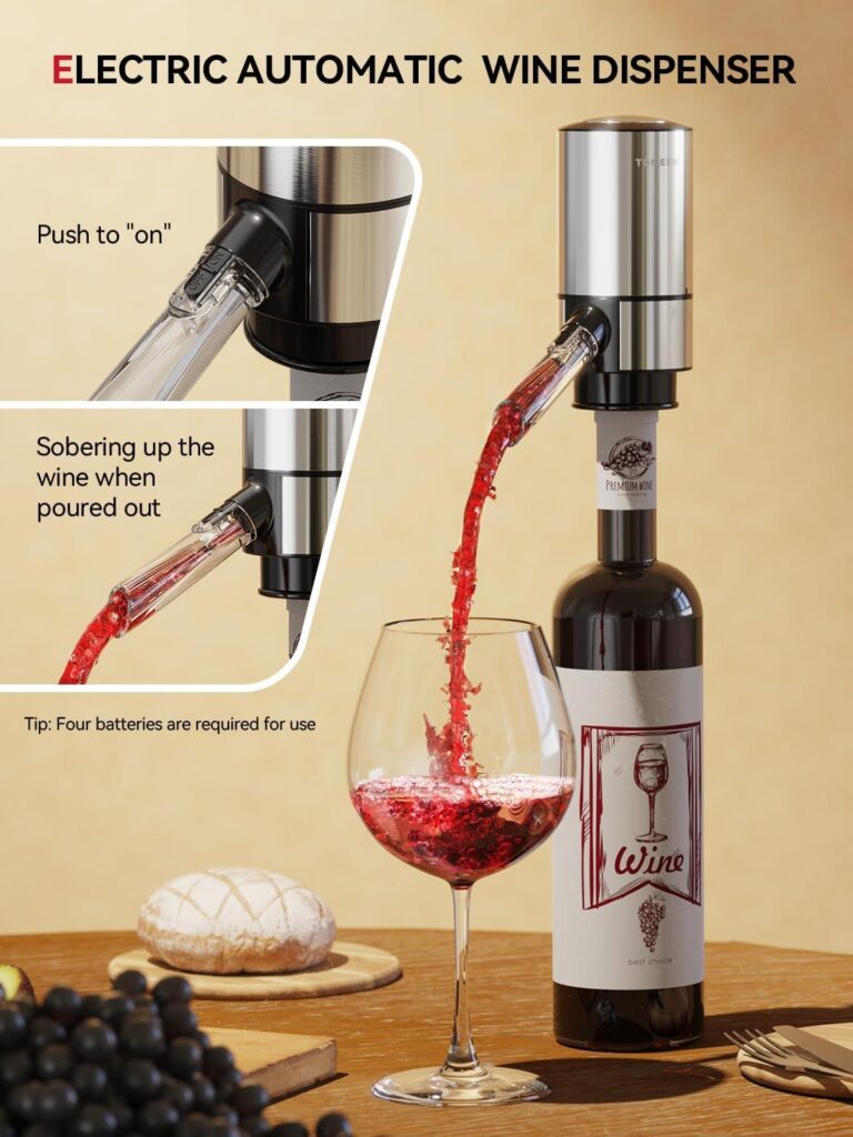 Best Home & Kitchen – Rechargeable Electric Wine Gift Set Review