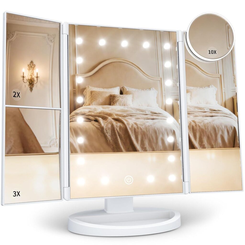 Best Makeup Mirror – HUONUL Makeup Mirror with Lights Review