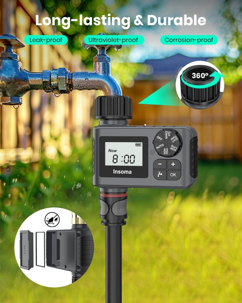 Best Garden Timer – Insoma Outdoor Hose Faucet Timers Review