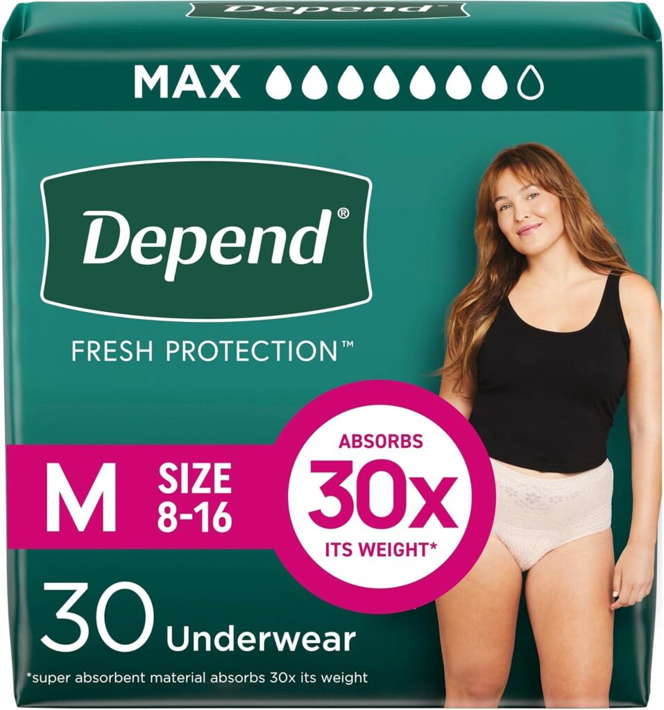Best Incontinence Underwear – Depend Fresh Protection Review