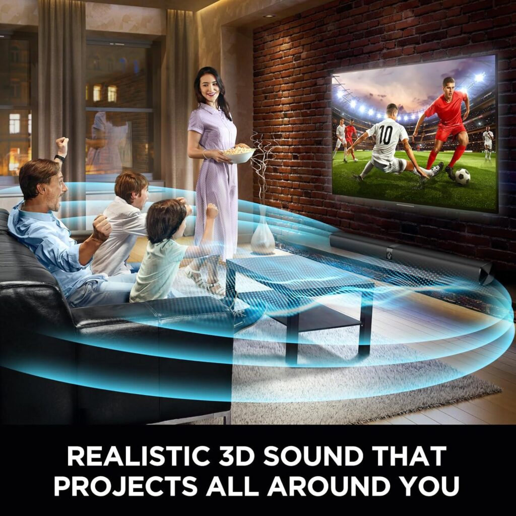Best Sound Bar – Sound Bar for Smart TV, Bluetooth, Auto Volume Boost Review