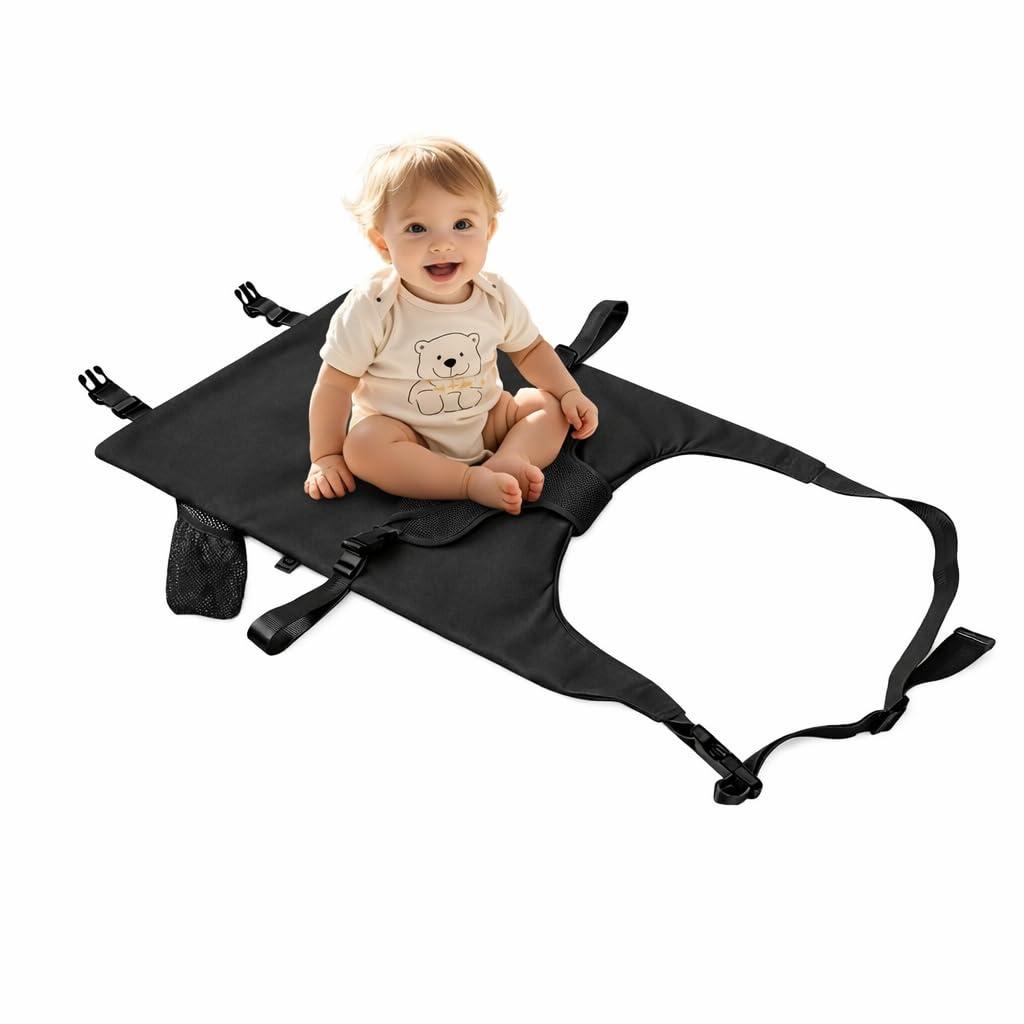 Best Travel Bed – Infant Airplane Seat Extender | Baby on Lap Flight Bed | Foldable Soft Airplane Baby Travel Seat Extender on Lap Review