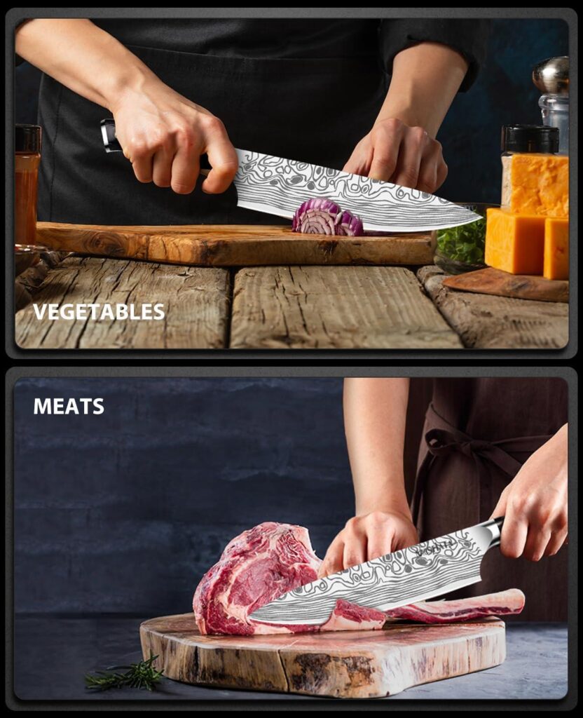 Best Chef’s Knife – MOSFiATA 8″ Super Sharp Professional Chef’s Knife Review