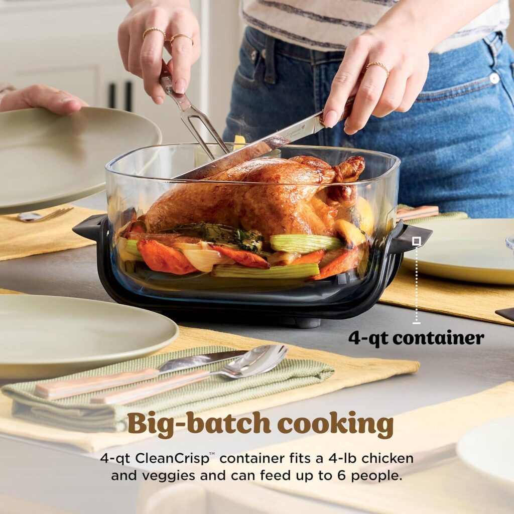 Best Air Fryer – Ninja Crispi 4-in-1 Glass Air Fryer Review