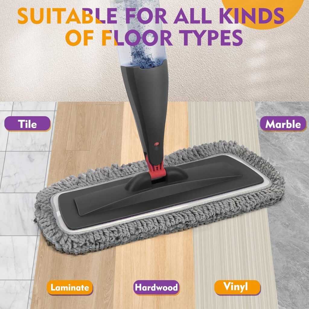 Best Spray Mop – Floor Cleaning with Washable Pads Review
