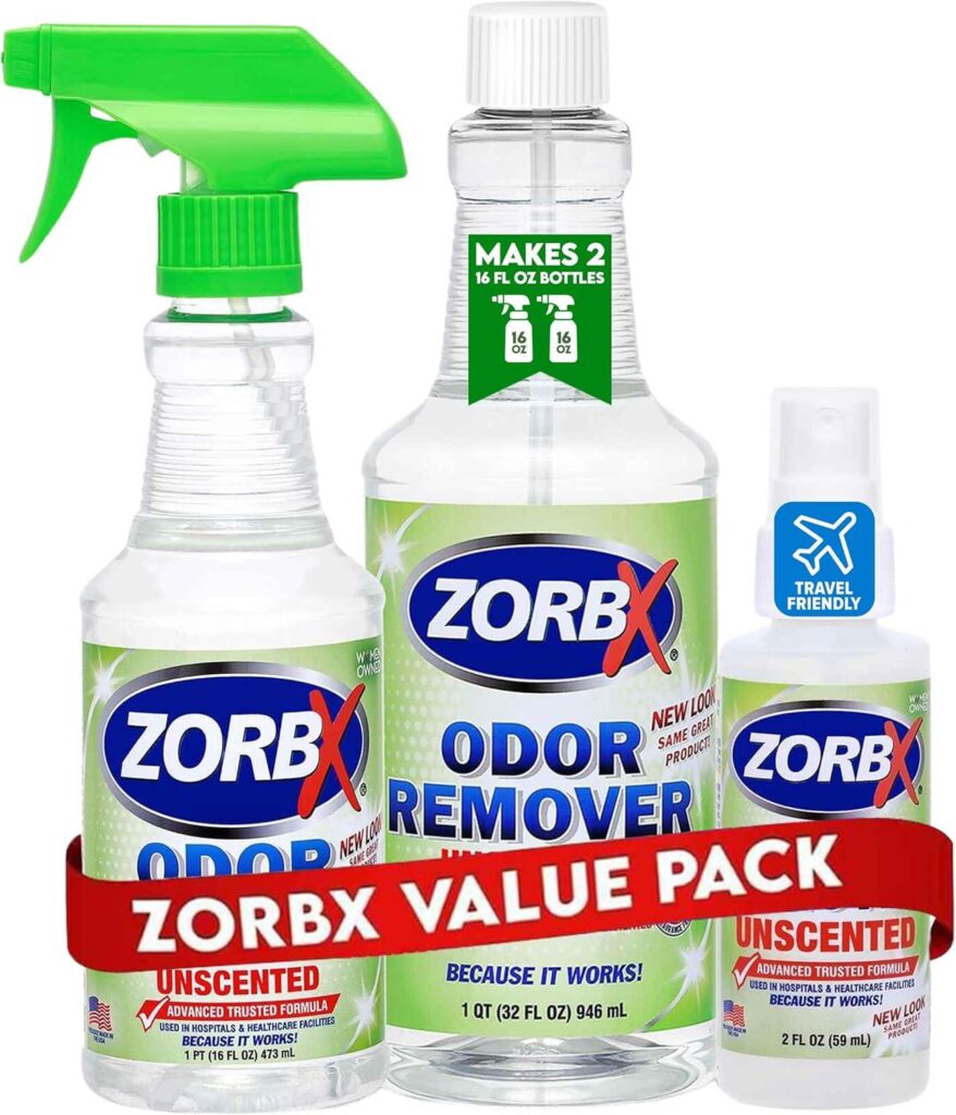 Best Odor Eliminator – ZORBX Unscented 3 Items Bundle Review