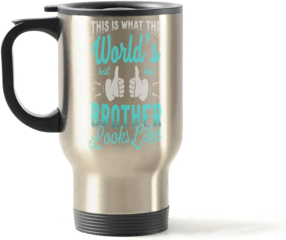 Best Travel Mug – 15 Oz Coffee Mug This is What the World’s Best Brother Looks Like Review