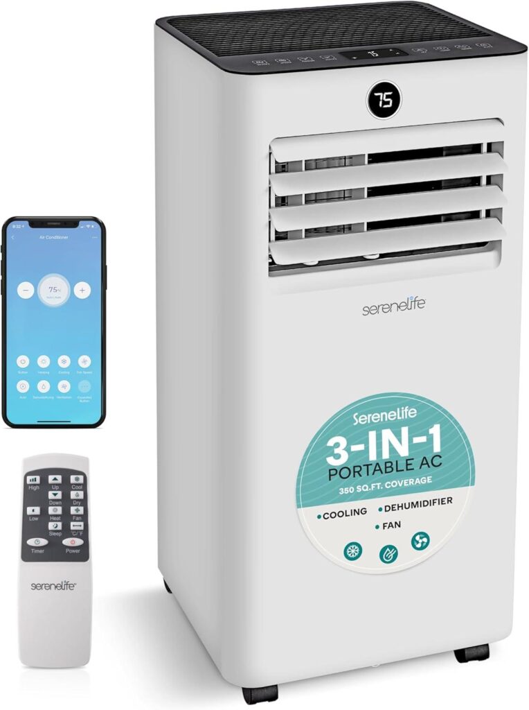 Best Portable Air Conditioner – SereneLife 10,000 BTU Review