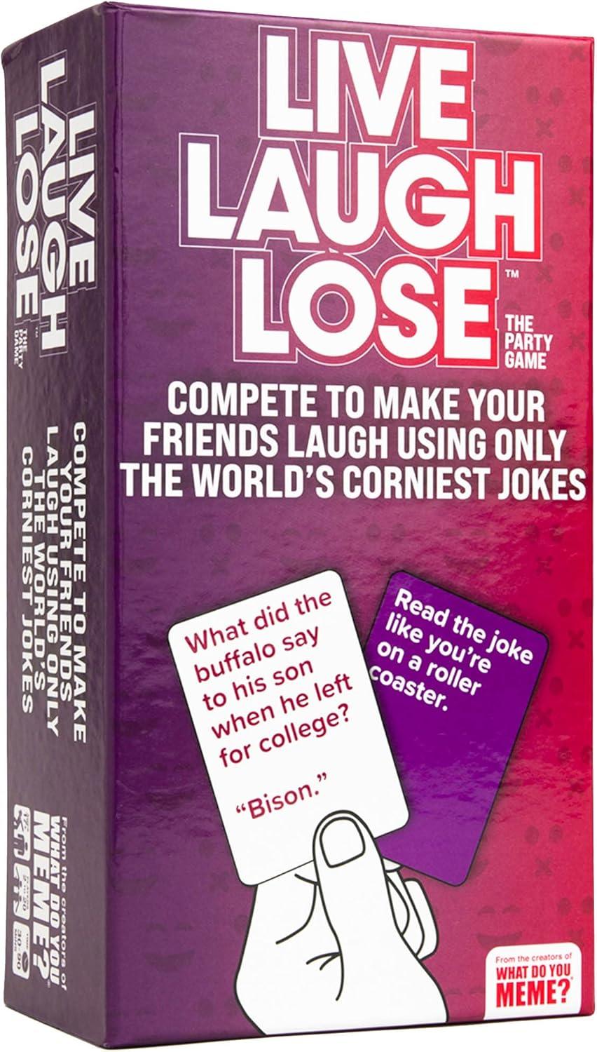Joke Books vs. Party Game: Tested with Quotes, Illustrated for Kids, Competitive Fun