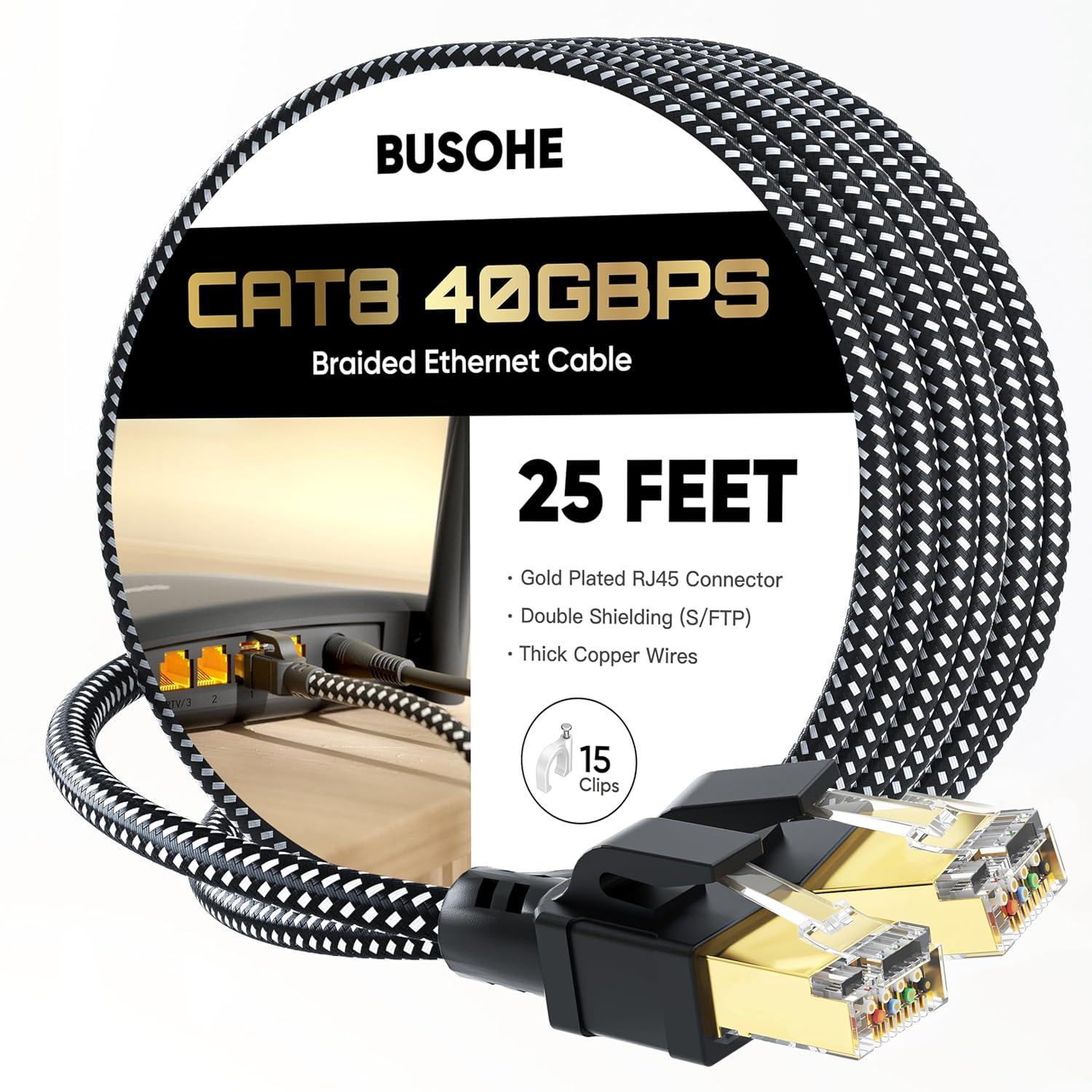 Cat8 Ethernet Cable: Compared for 26AWG vs 32AWG Outdoor Performance